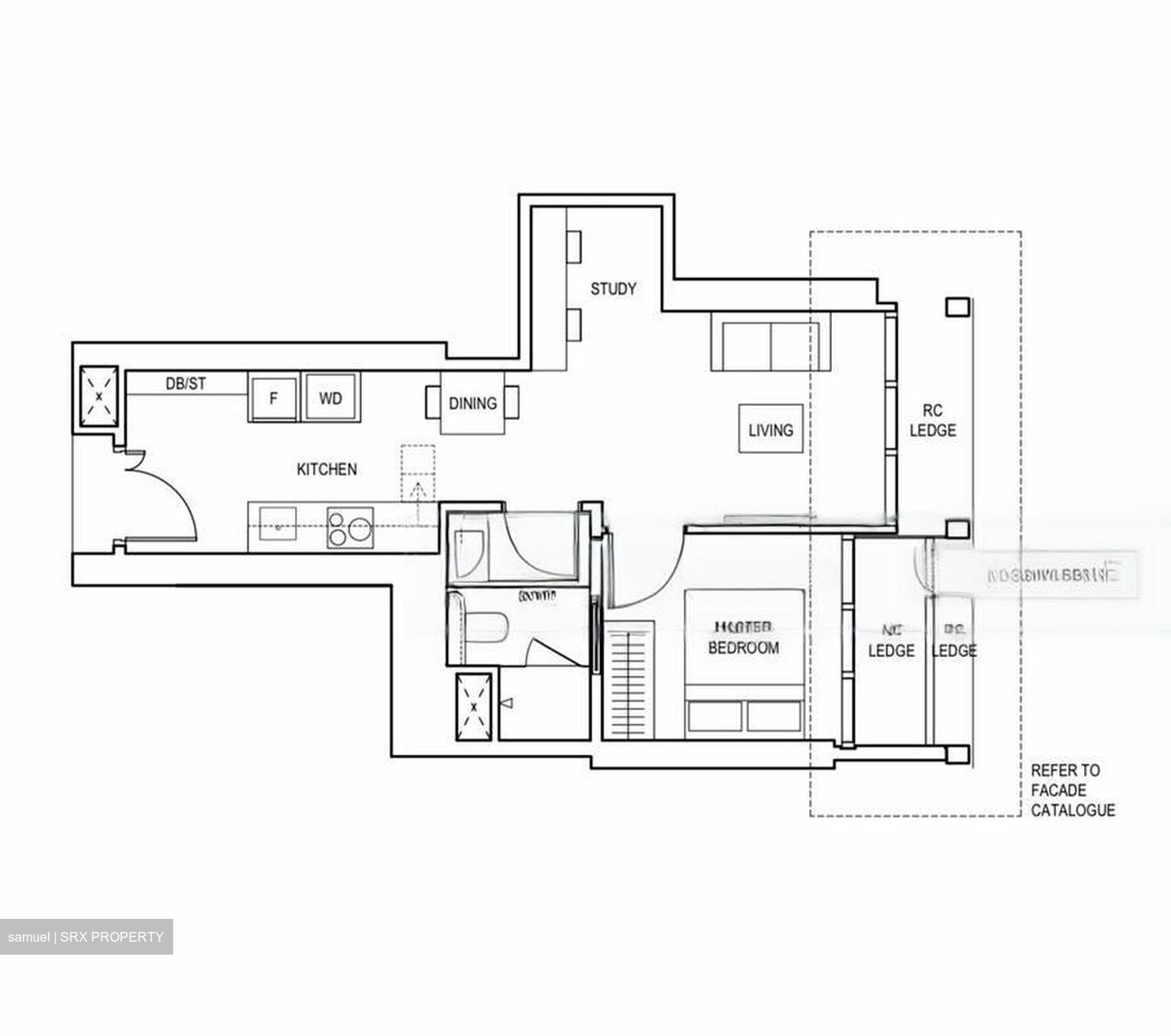 Canninghill Piers (D6), Apartment #462995761